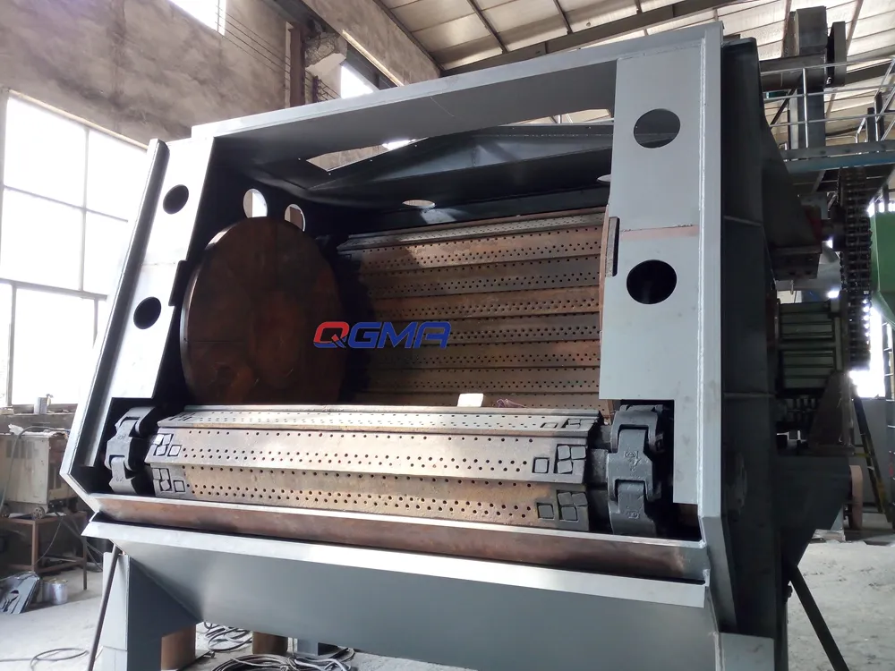 Shot Blast Machine Side View