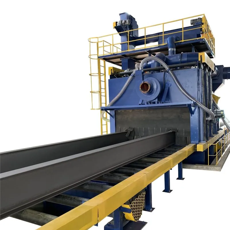 Q69 Roller Passing Shot Blasting Machine