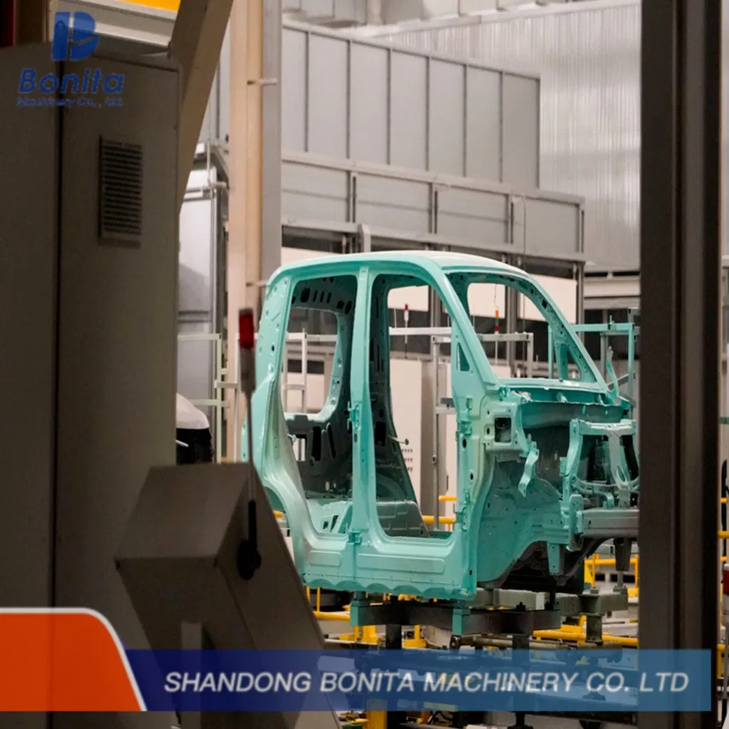 Fully Automatic Shot Blasting and Airless Spray Painting Machine Line for Profile Structural Frame Steel