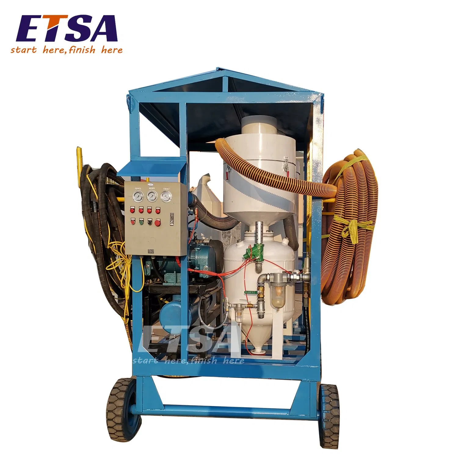 Blasting Abrasives Vacuum Suction Vacuum Recovery System