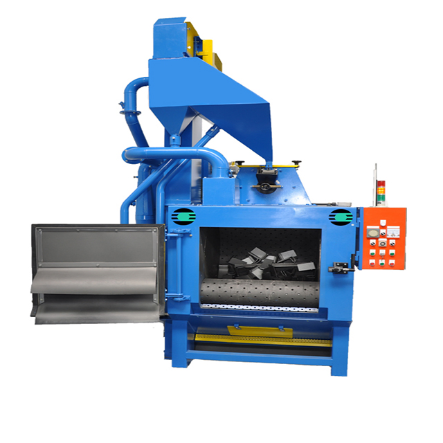 High-Performance Copper Parts Surface Treatment Q326 Belt Tumble Apron Wheelabrator Vertical Shot Blast Machine Foshan