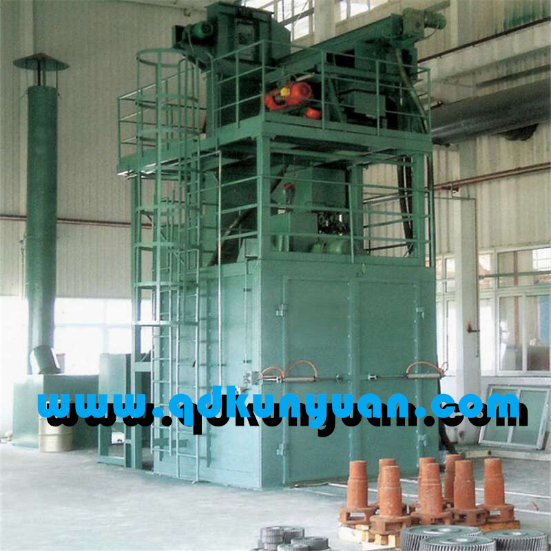 Rotary Table Type Shot Blasting Machine for Metal Rust Cleaning Abrator