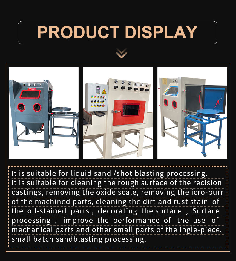 Jd 6050 Wet Dry Blasting Cabinet Blastcabinet Surface Treatment Blaster