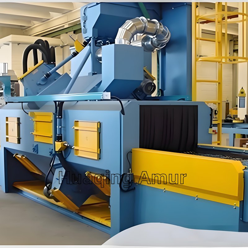 Automatic High-Performance H Beam Steel Profile Surface Cleaning Shot Blasting Machine/Steel Structure Sand Blasting Machine/Pipe Cleaning Machine/Sand Blaster