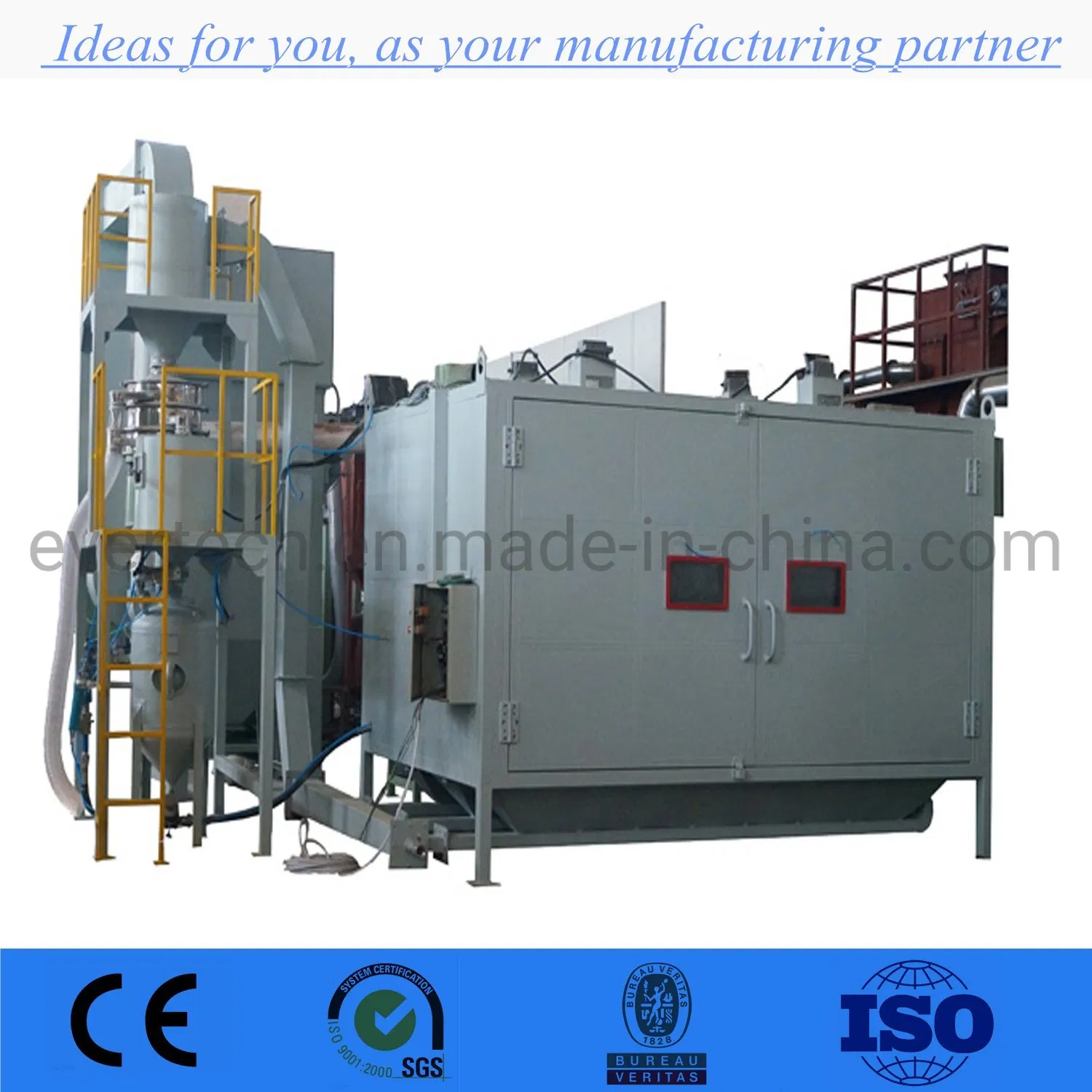 High Quality Sand Blast Room Shot Blasting System CE Approved Automatic