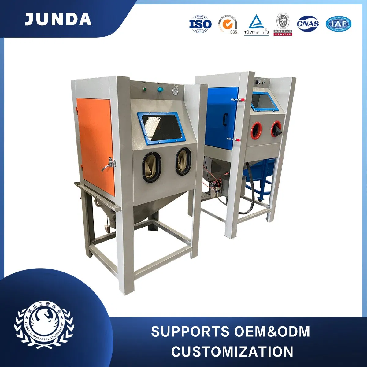 Wet Sand Blasting Cabinet Water Vapour Sandblasting Machine