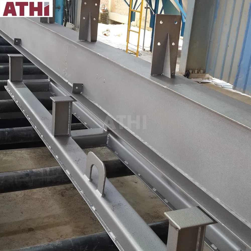 H Beam Shot Blasting Machine with Roller Conveyor