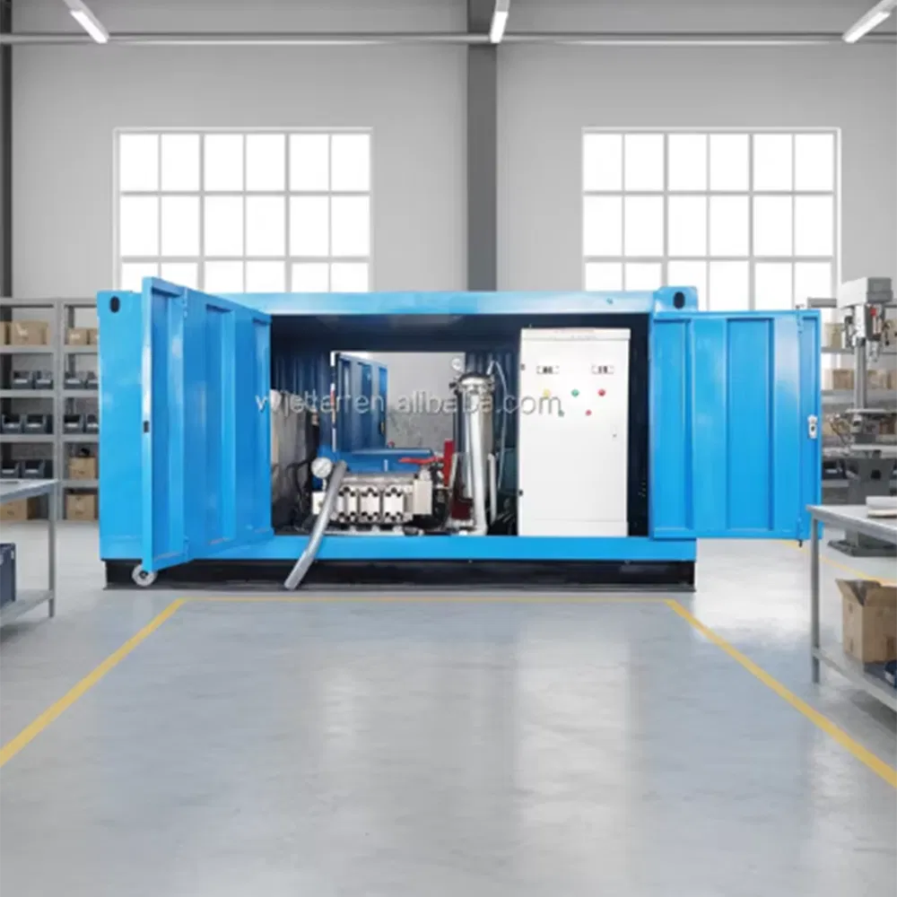 Efficient Electric Cold Water Cleaning High Pressure Water Jet System