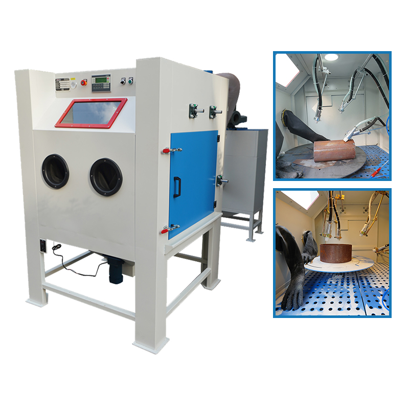 Automatic Abrasive Blasting Cabin Sandblasting Cabinet for Complex Shaped Parts