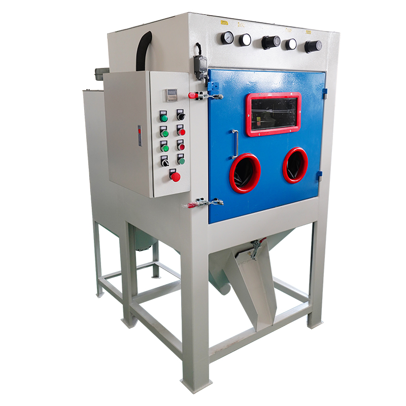 Tumble Sand Blasting Gun System Sandblasting Cabinet for Small Parts
