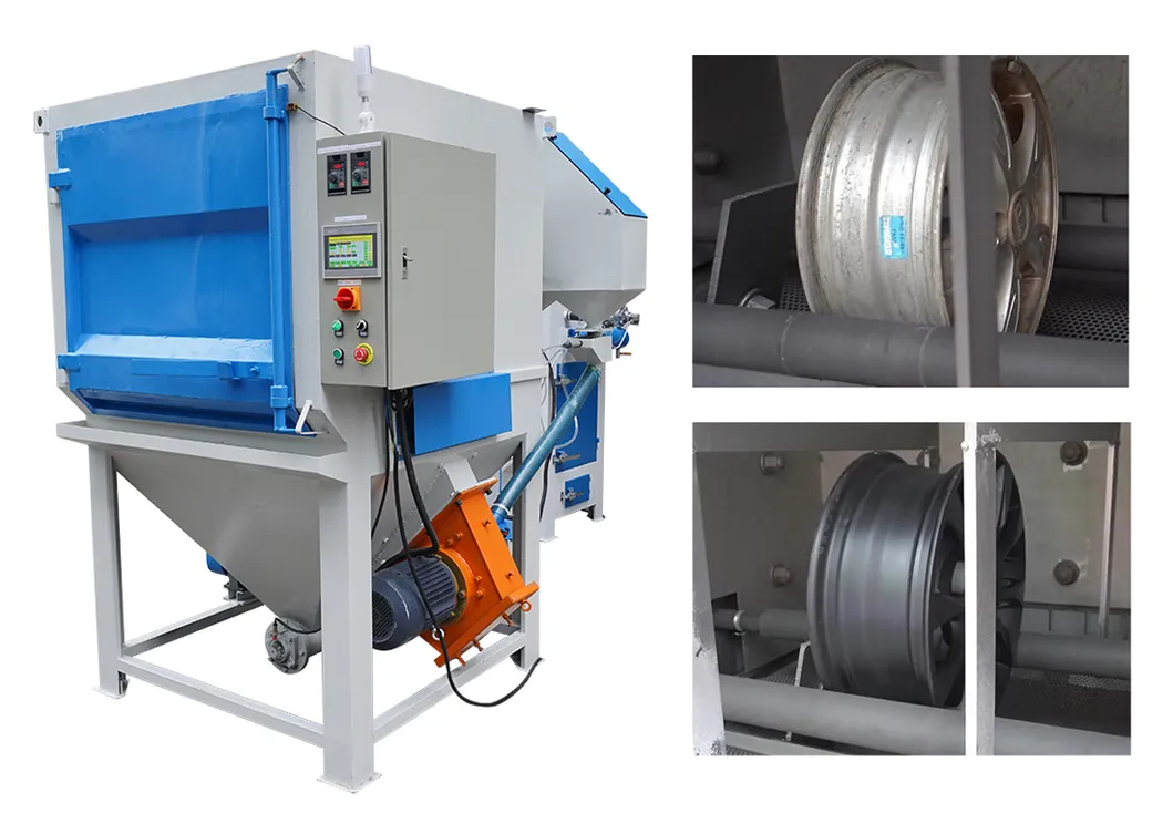 Wheel Cleaning Shot Blasting