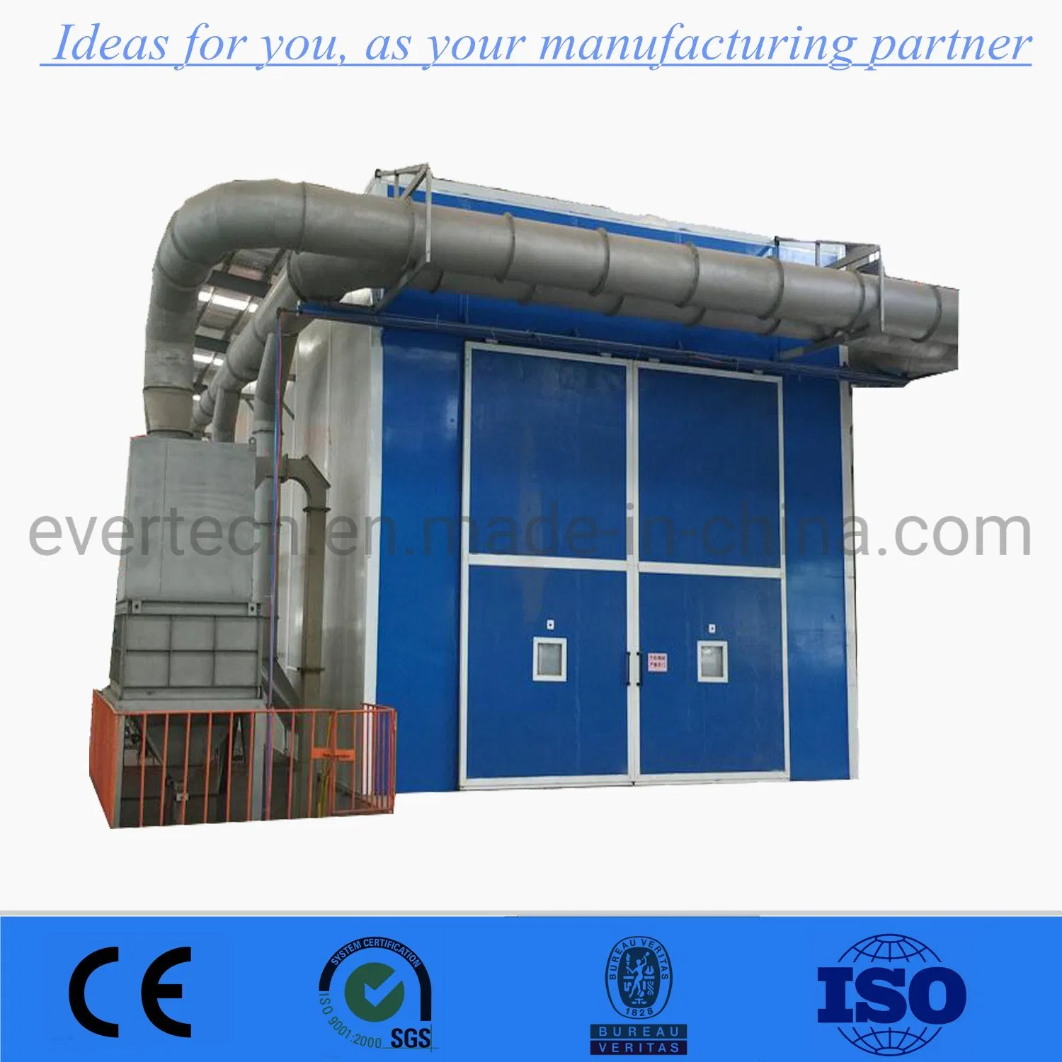High Quality Sand Blast Room Shot Blasting System CE Approved Automatic