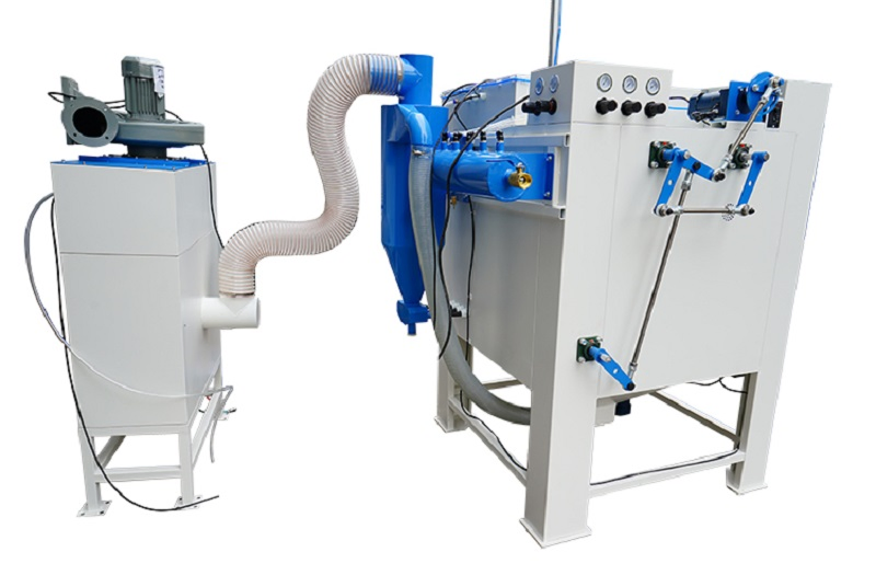 Automatic Sandblasting Equipment Media Blasting Machine for Wheel Cleaning