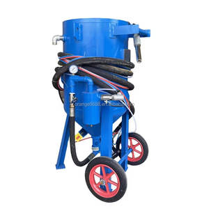 Mobile High-Pressure Wet Blasting System for Dust-Free Rust Removal and Surface Polishing
