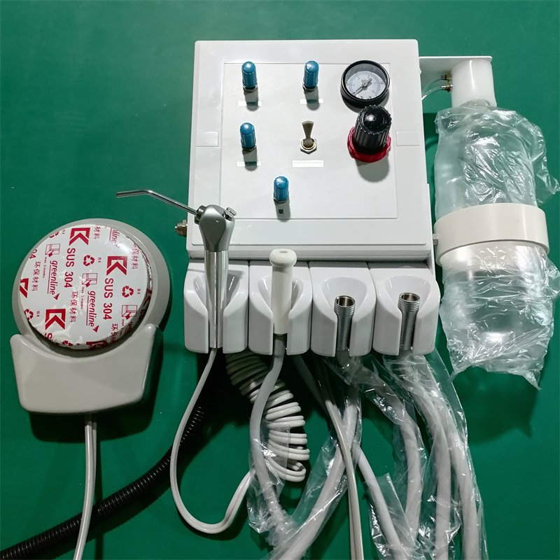 Wall Hanging Type Dental Equipment Portable Dental Turbine Unit