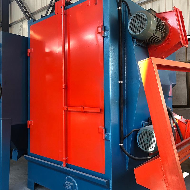 Rust Remove Hook Type Shot Blast for LPG Tanks Machine Sand Blasting Equipment