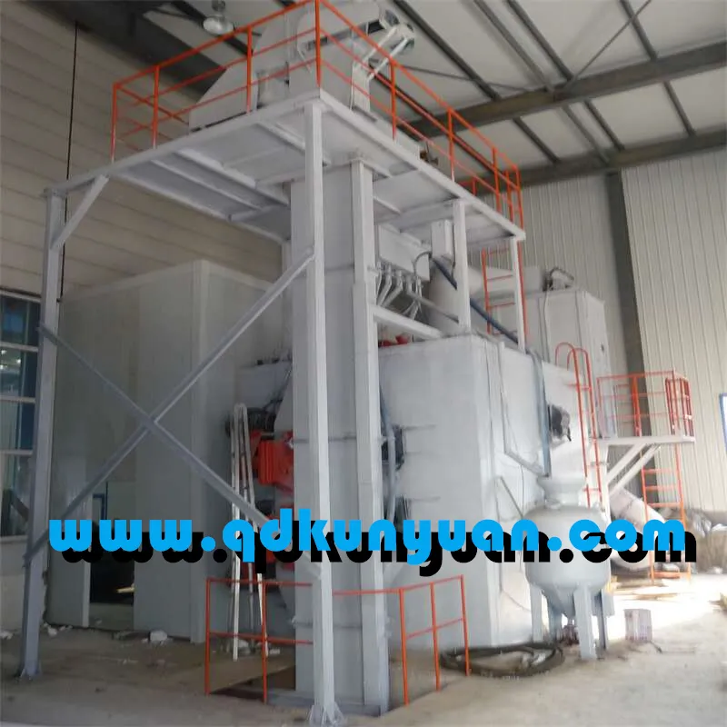Turn Table Type Shot Blasting Machine