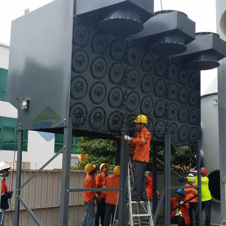 Forst Low Price Horizontal Sand Blasting Dust Collector System