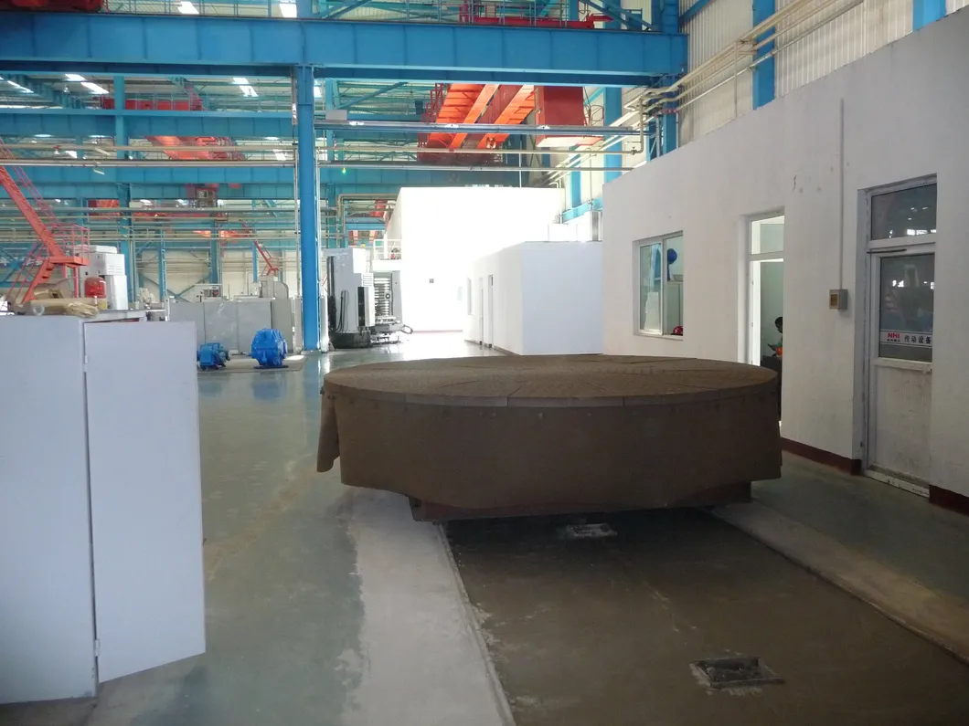 Turn Table Type Shot Blasting Machine