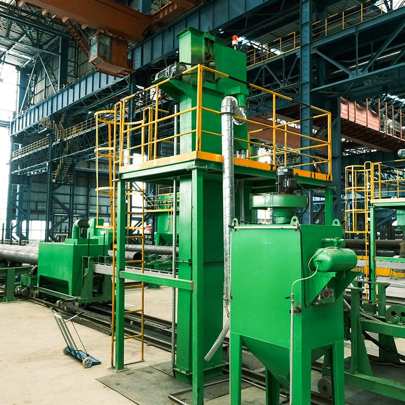 Professional Manufacturer Steel Pipe Inner Wall Shot Blasting Machine