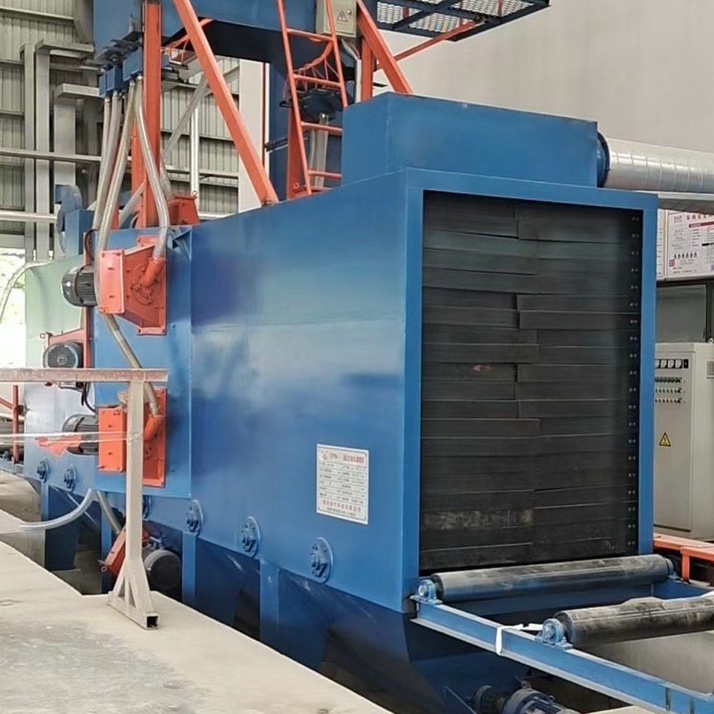 H Beam Steel Sheet Plate Profile Rust Removal and Cleaning Shot Blasting Machine for Circular Pipes