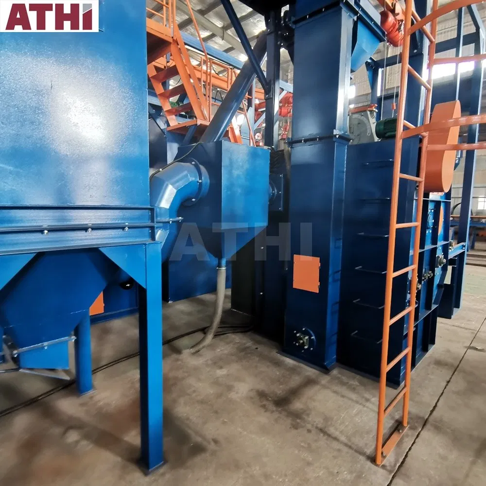 Tumble Rubber Type Surface Shot Blast Cleaning Machine /Crawler Type Wheelabrator