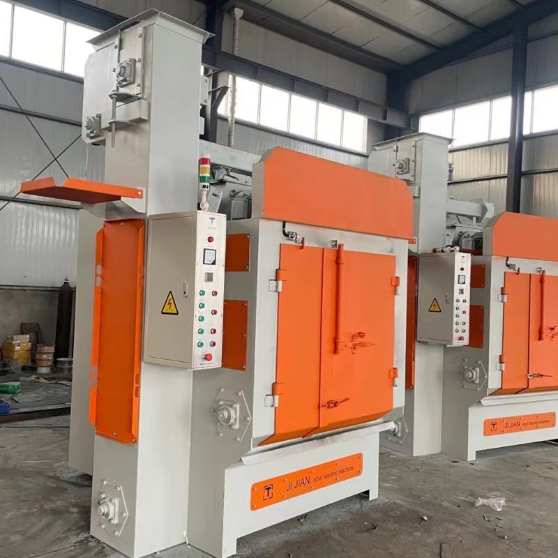 Heavy-Duty Inclined Drum Shot Blasting Machine for Thick-Scale Steel Pipe Treatment