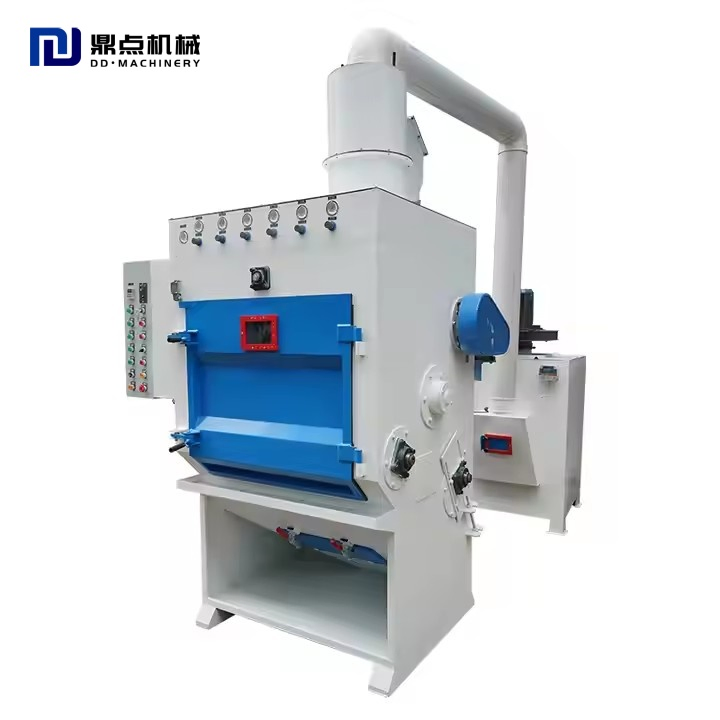 High Efficiency Automatic Sandblasting Machine Continuous Conveyor Blasting System