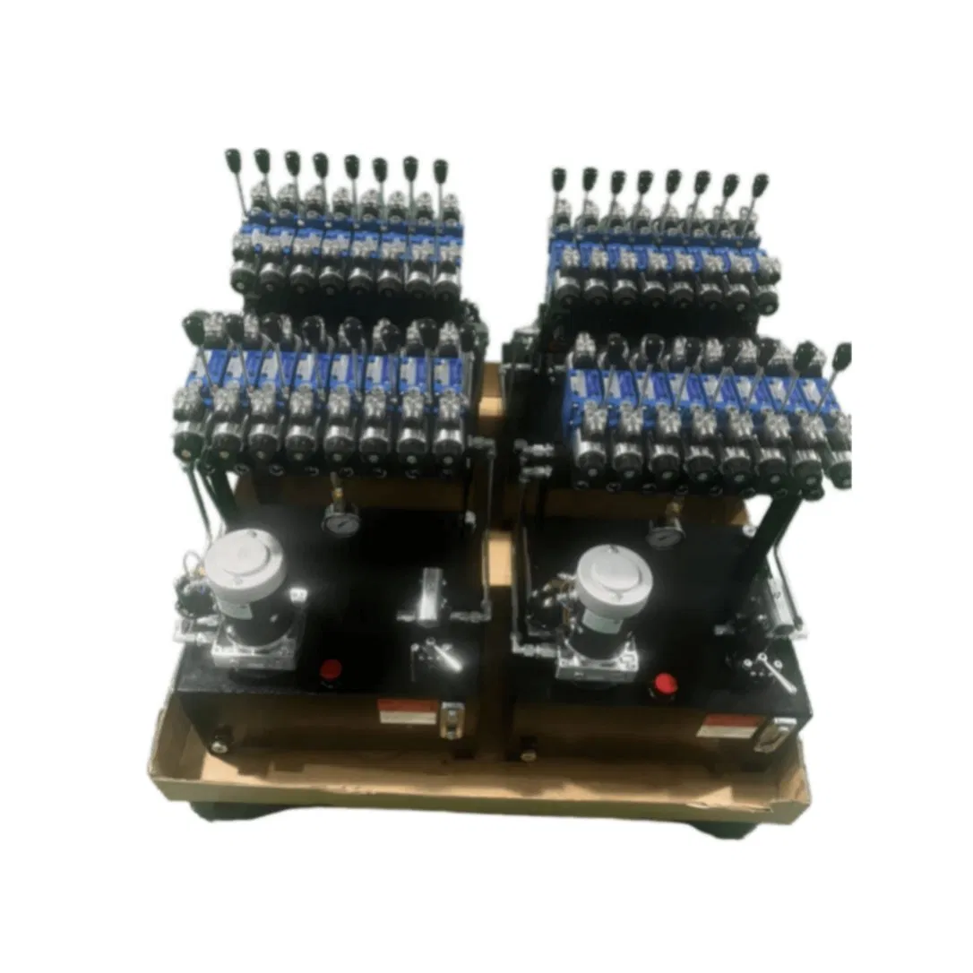 Hydraulic System for Waste Management and Recycling Plants Handling Abrasive Materials and Continuous Operation