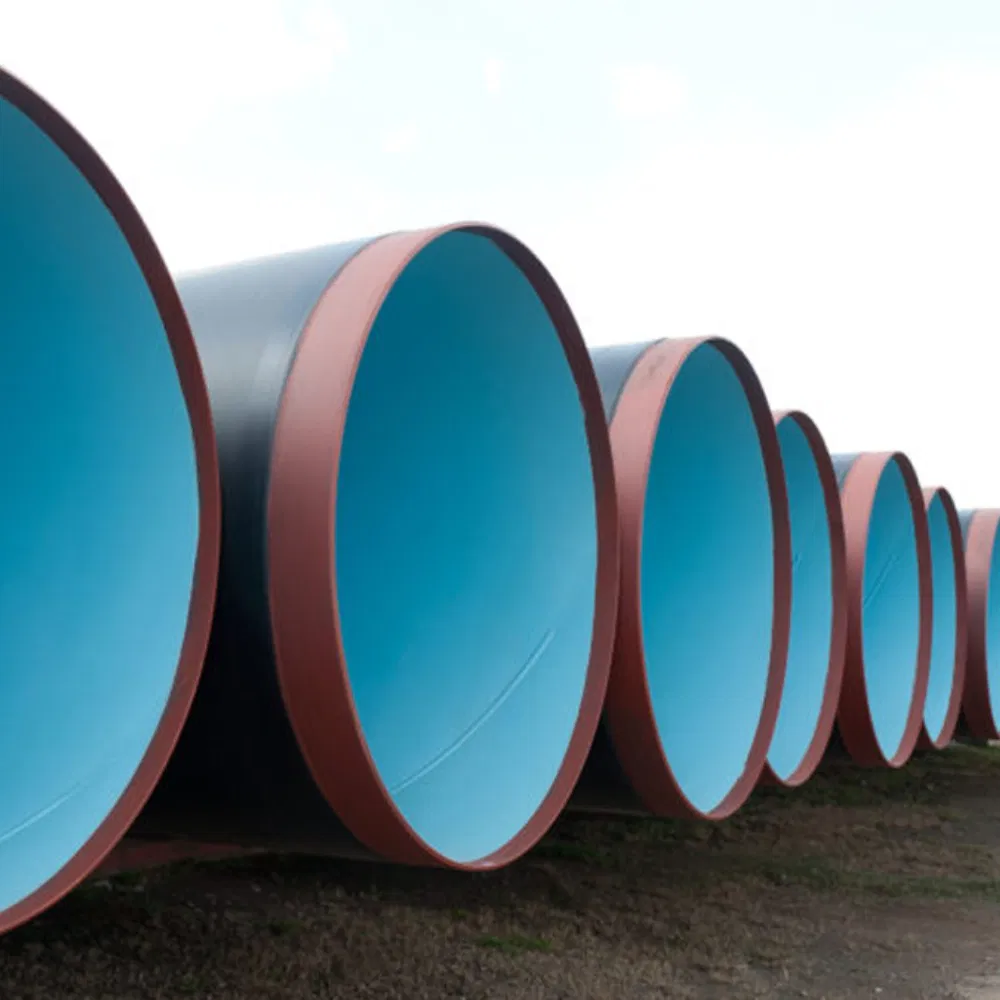 Steel Pipe Internal External Shot Blasting 3lpe Fbe Coating Machinery