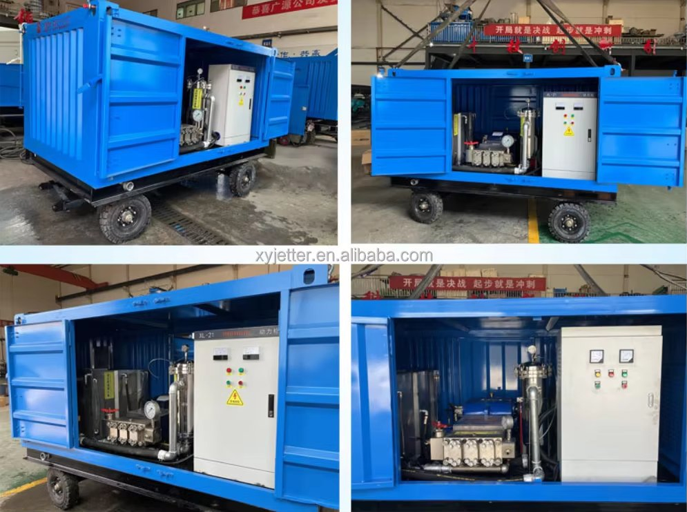 Powerful Convenient High Pressure Water Jetting System with Cold Water Cleaning