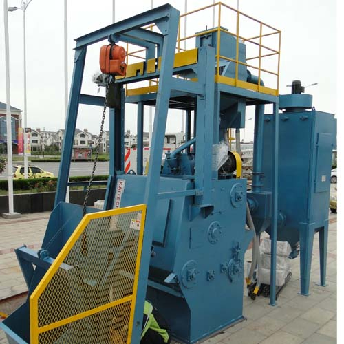 Qr3210 Automatic Loading and Unloading Rubber/Tumble Bet Shot Blasting/Blast Machine