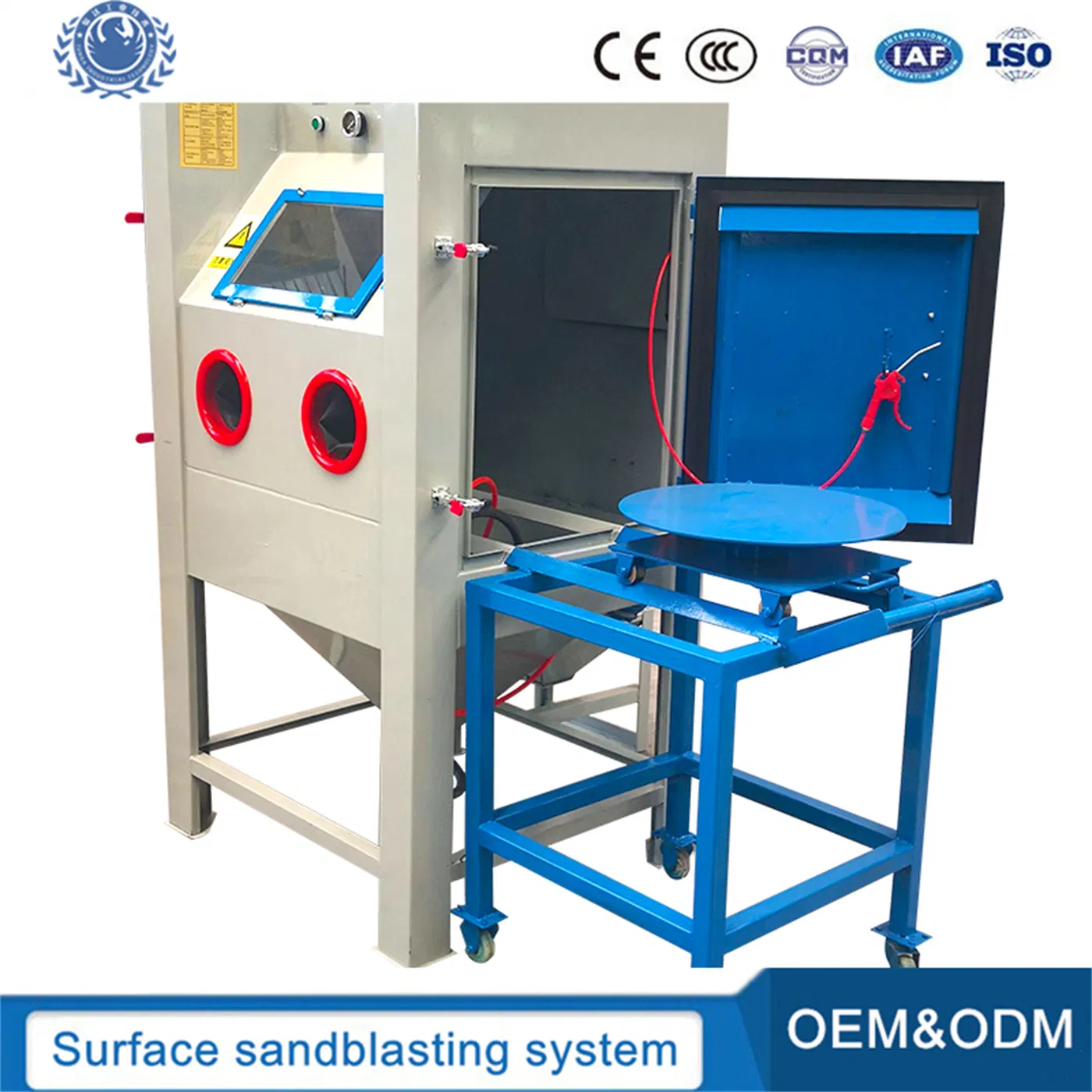 Jd 6050 Wet Dry Blasting Cabinet Blastcabinet Surface Treatment Blaster