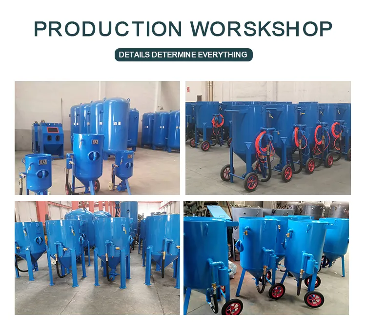 Sand Blasting Machine Detail 9