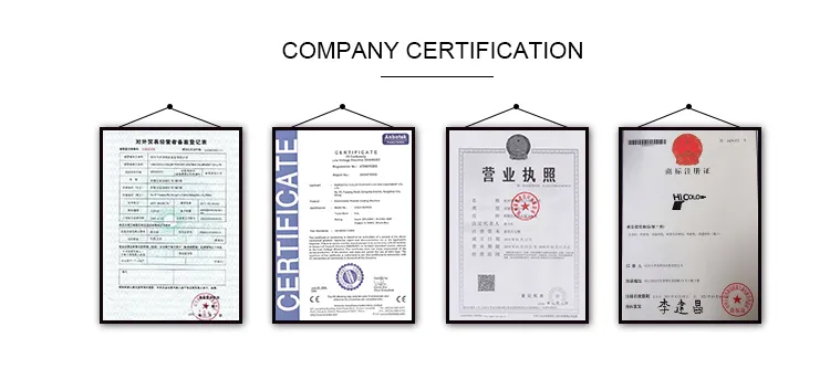 Certifications