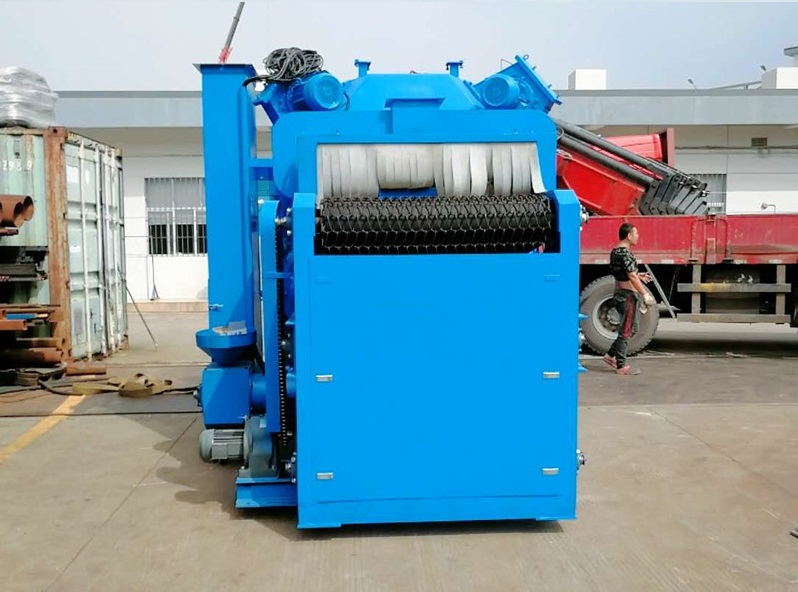 Steel Belt Wire Mesh Conveyor Type Shipyard Shot Blasting Machine Blaster for Automotive Industry