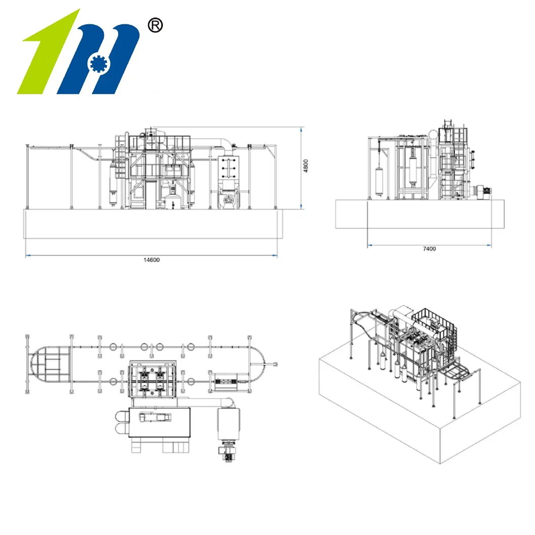 Automatic Sandblasting Machine