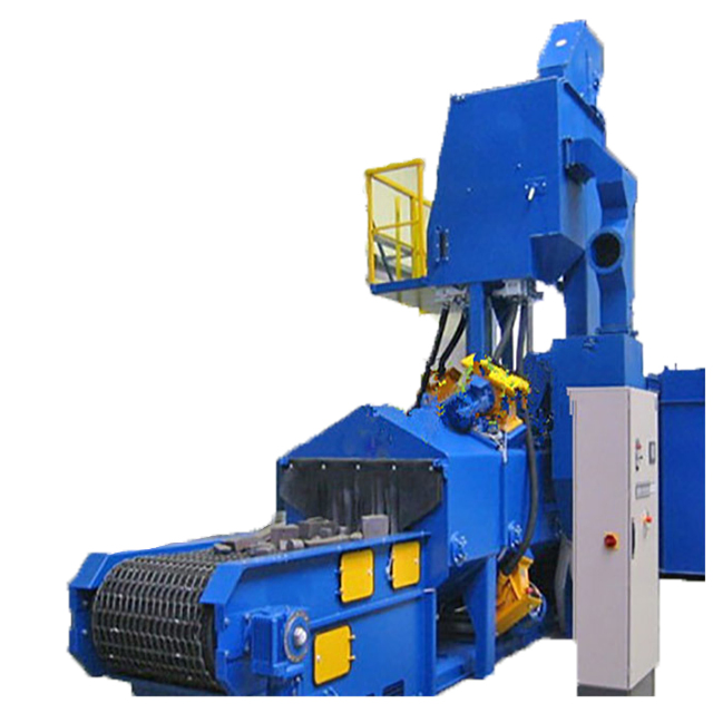 Qwd1000 Wire Mesh Belt Continous Surface Shot Blasting Machine for Aluminum Shuttering
