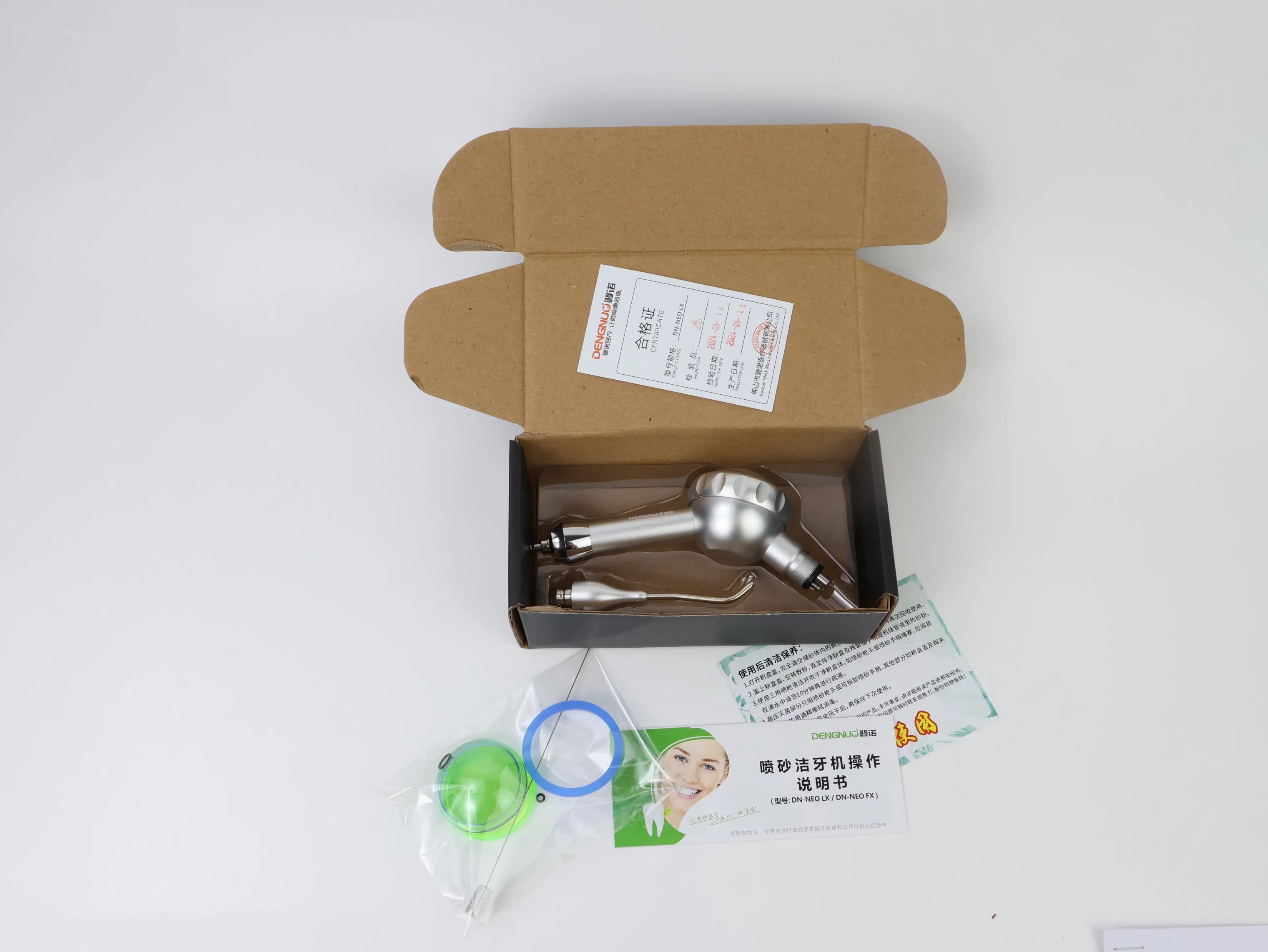 Hot Sale Dental Sandblasting Gun Teeth Clean Whiten Polish Air Prophy Unit Dental Sander Guns|