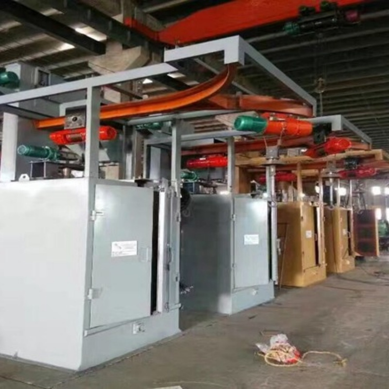 Q376 Hook Type Shot Blasting Cleaning Machine with Customized Power Options