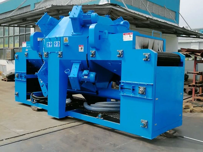 Steel Belt Wire Mesh Conveyor Type Shipyard Shot Blasting Machine Blaster for Automotive Industry