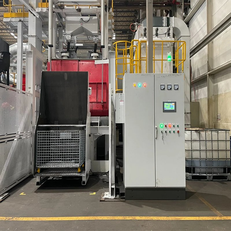 Rubber Belt Tumble Blasting Sand Blasting Machine Shot Blast Machine