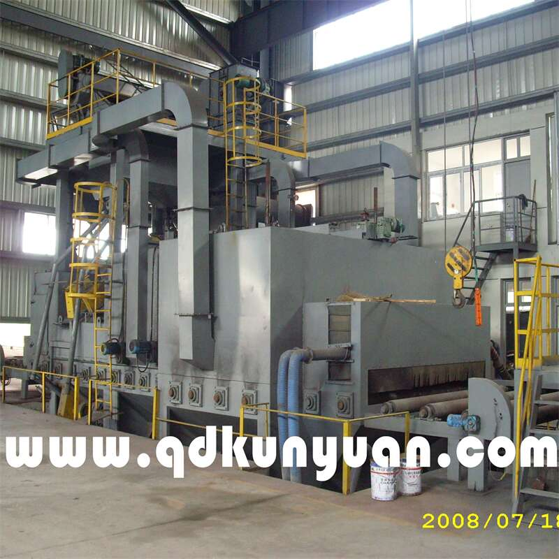 Roller Conveyor Shot Blasting Machine for Steel Plate Surface Cleaning Abrator
