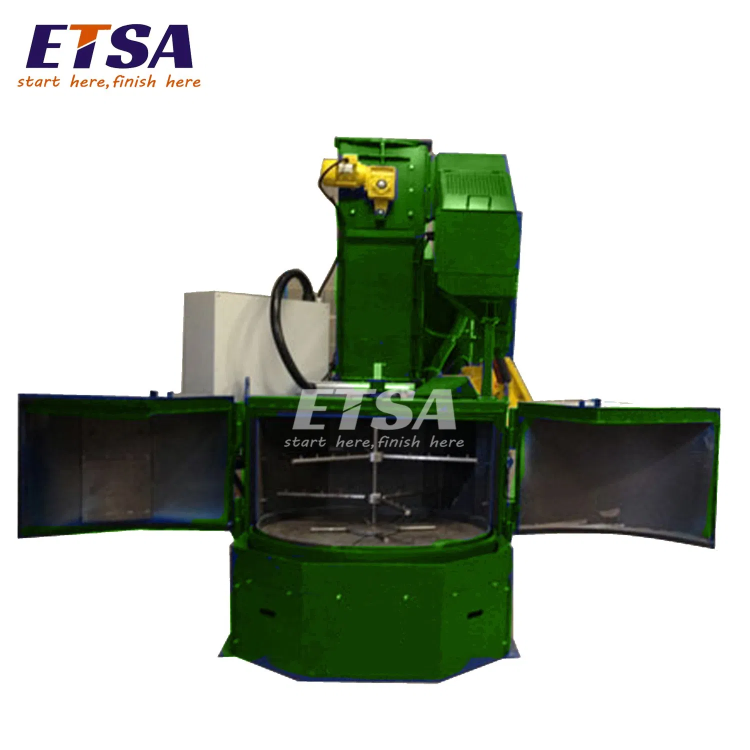 Rotary Table Shot Blasting Machine/Rotating Table Type Blast Cleaner
