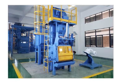 China Tumble Belt Shot Blasting Machine Crawler Blast Abrator Price