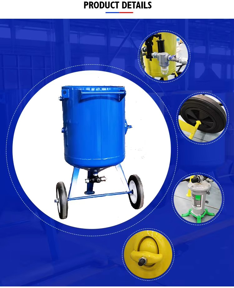 Kaitai 100L/200L Small Sand Blasting Machine Sand Blasting Cabinet