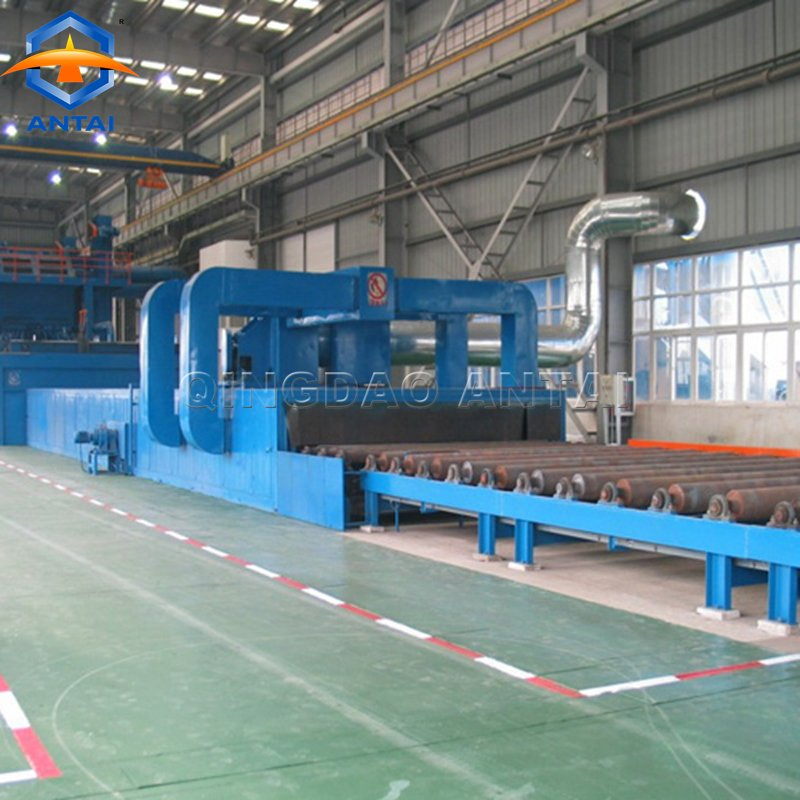 H Beam Shot Blasting Machine and Automatic Coating Line