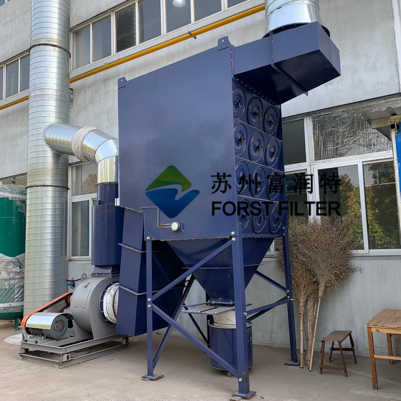 Industrial Metal Polishing Dust Collector System