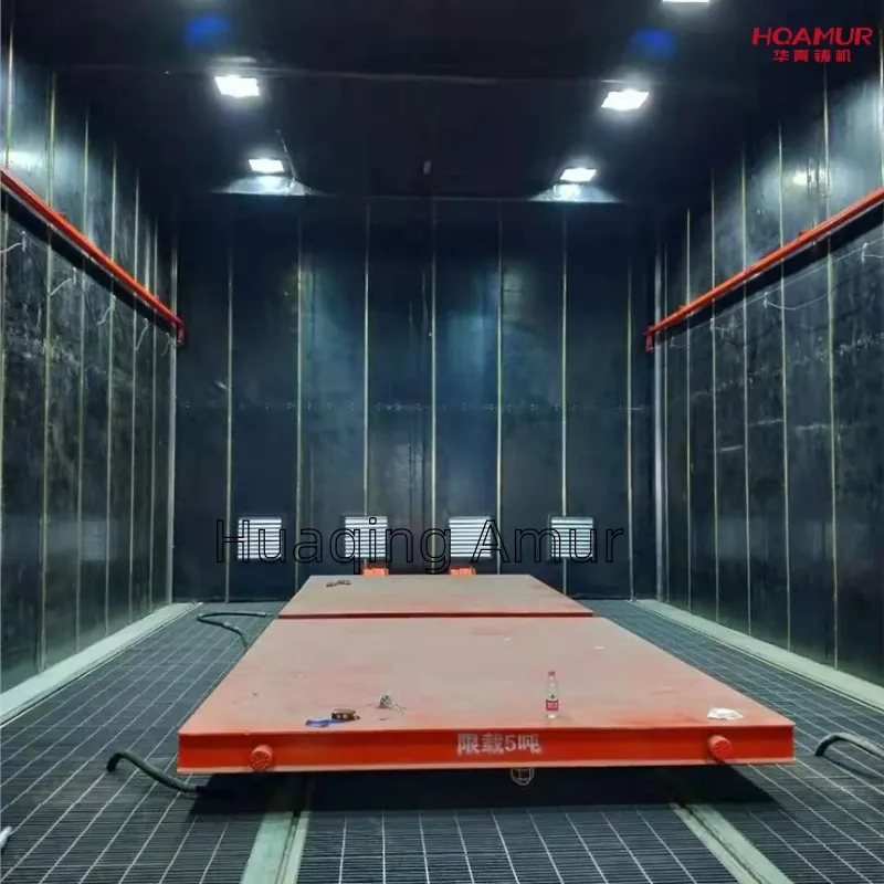 Shot Blasting Room Detail 1