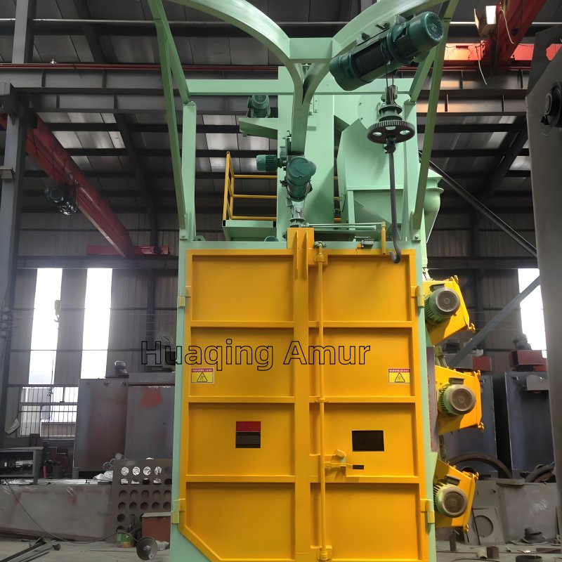 TUV Authenticated Industrial Shot Blast Machine and Sandblasting Equipment/Hook Type Shot Blasting Machine/Over Head Hanger/Hanger Shot Blast Machine/Sandblast